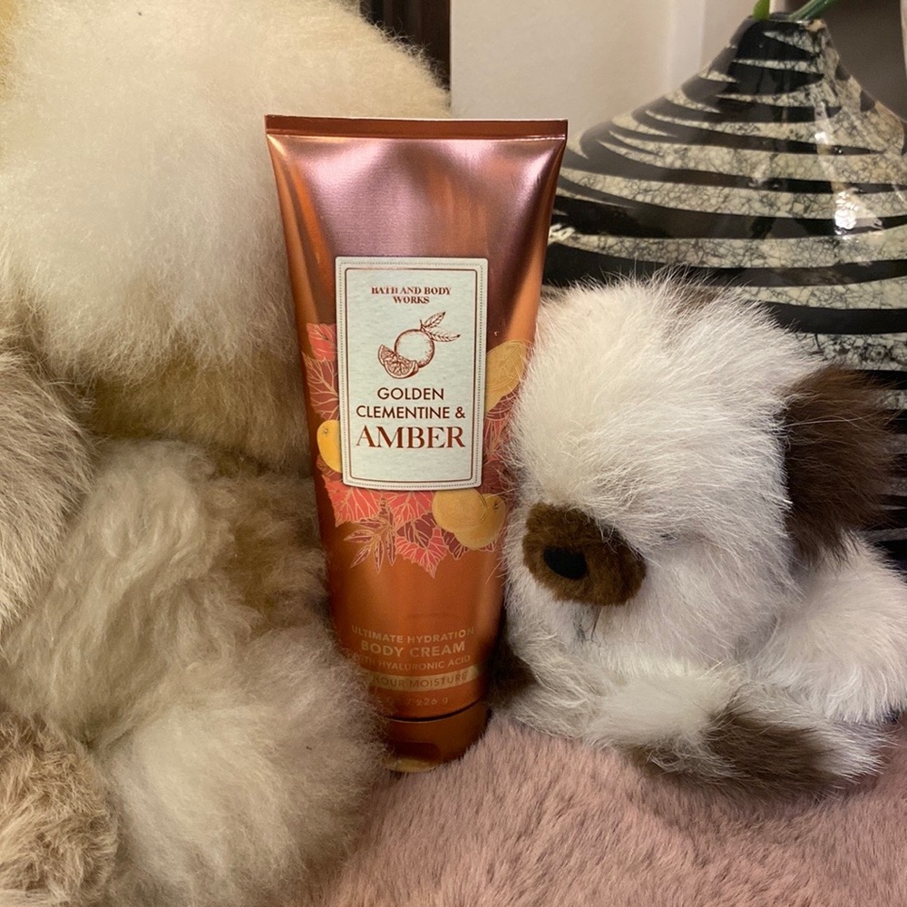 New! Bath and Body Works Golden Clementine & Amber lotion